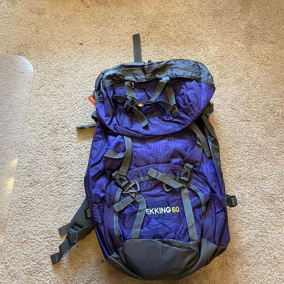 free knight Handbags - NWT free knight 60L trekking 60 purple hiking backpack